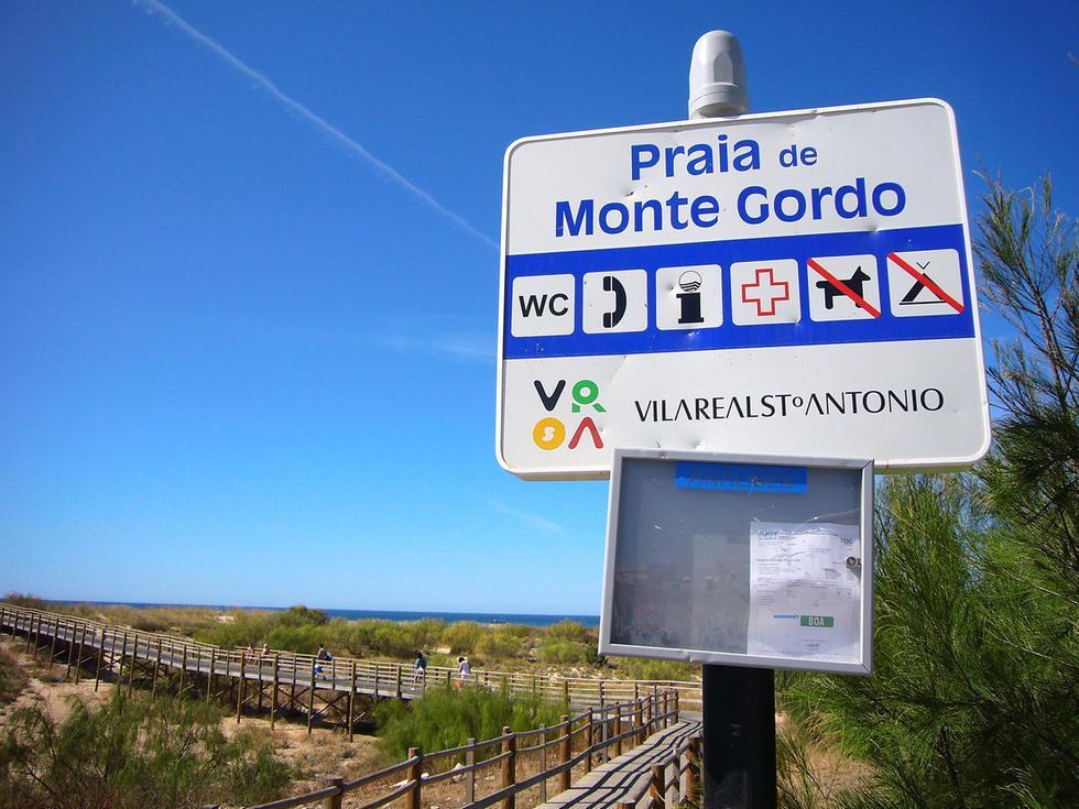Apartamento Playa de Monte Gordo Exterior foto